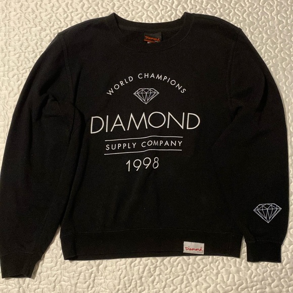 Diamond Crew Neck Sweater From diamond supply co. - Picture 1 of 3